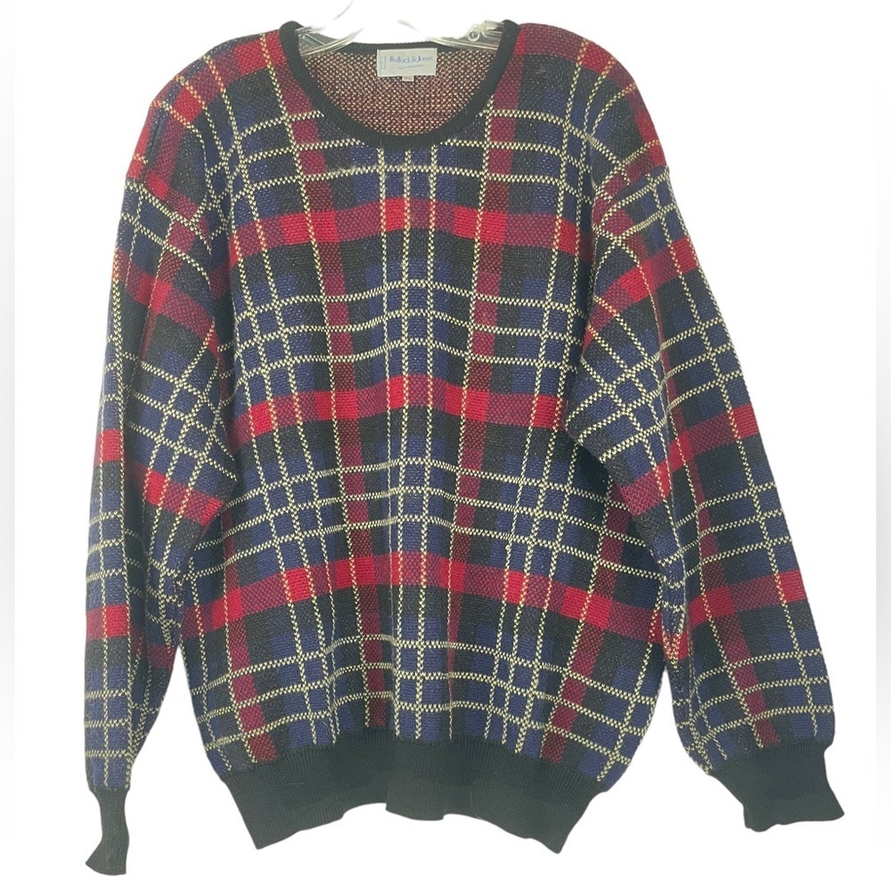 Bullock & Jones San Fransisco VINTAGE Grandpa Sweater Size XL
